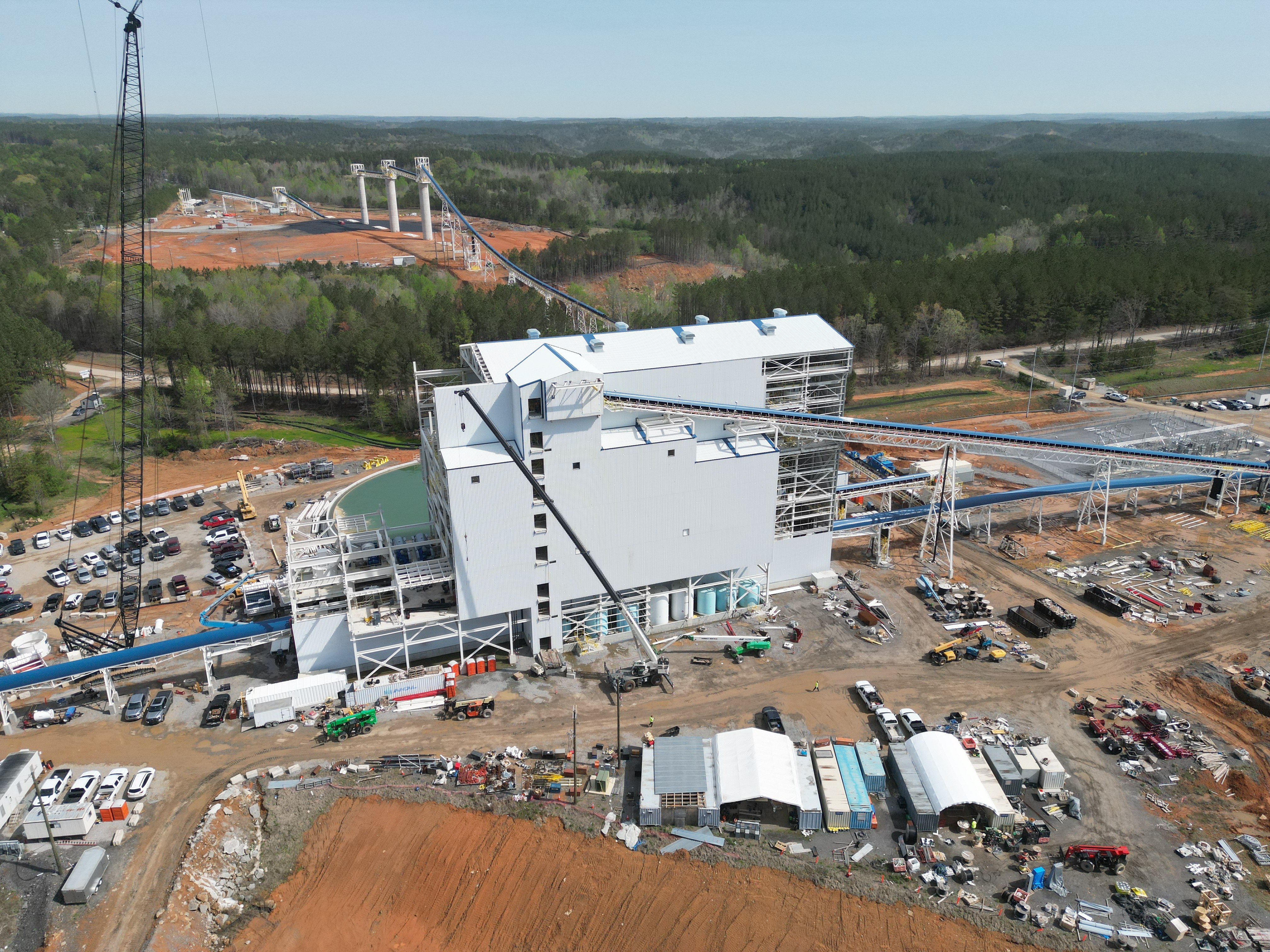 Q1 2025 Preparation Plant with Clean Coal Area